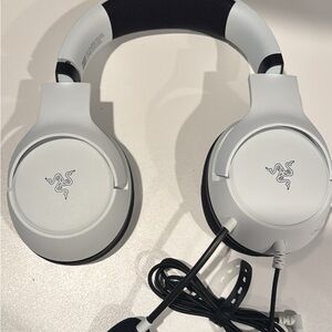 Razer White and Black Gaming Headset